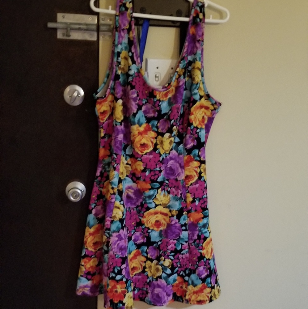 Plus size mini dress